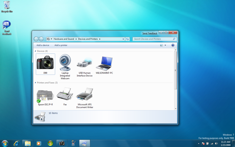 Illustration for article titled Win 7 Tip: Device Stage Gadget Interface Is Gorgeous (When Supported!)
